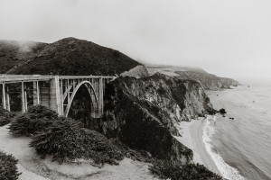 Bixby Bridge B&W